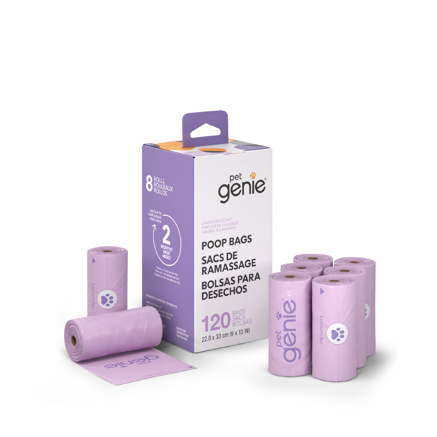 Pet Genie® Poop bags for Dogs